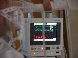 Monitor zur Messung von Sauerstoffsttigung und Blutdruck